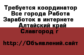 Требуется координатор - Все города Работа » Заработок в интернете   . Алтайский край,Славгород г.